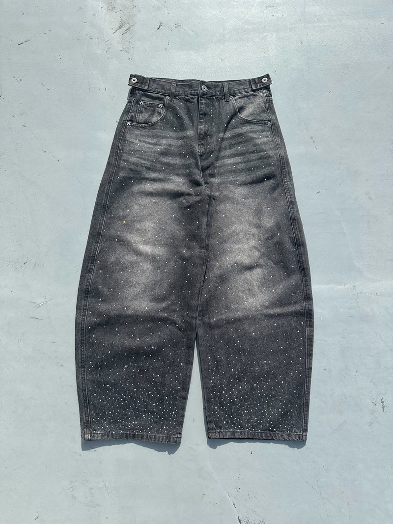Rhinestone Gila Gila Denim Pants