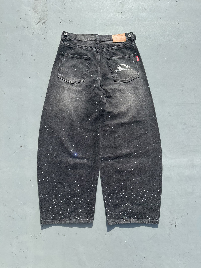 Rhinestone Gila Gila Denim Pants