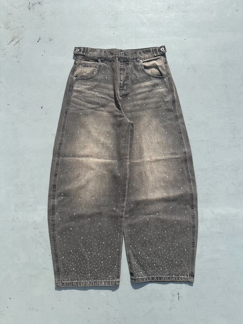 Rhinestone Gila Gila Denim Pants