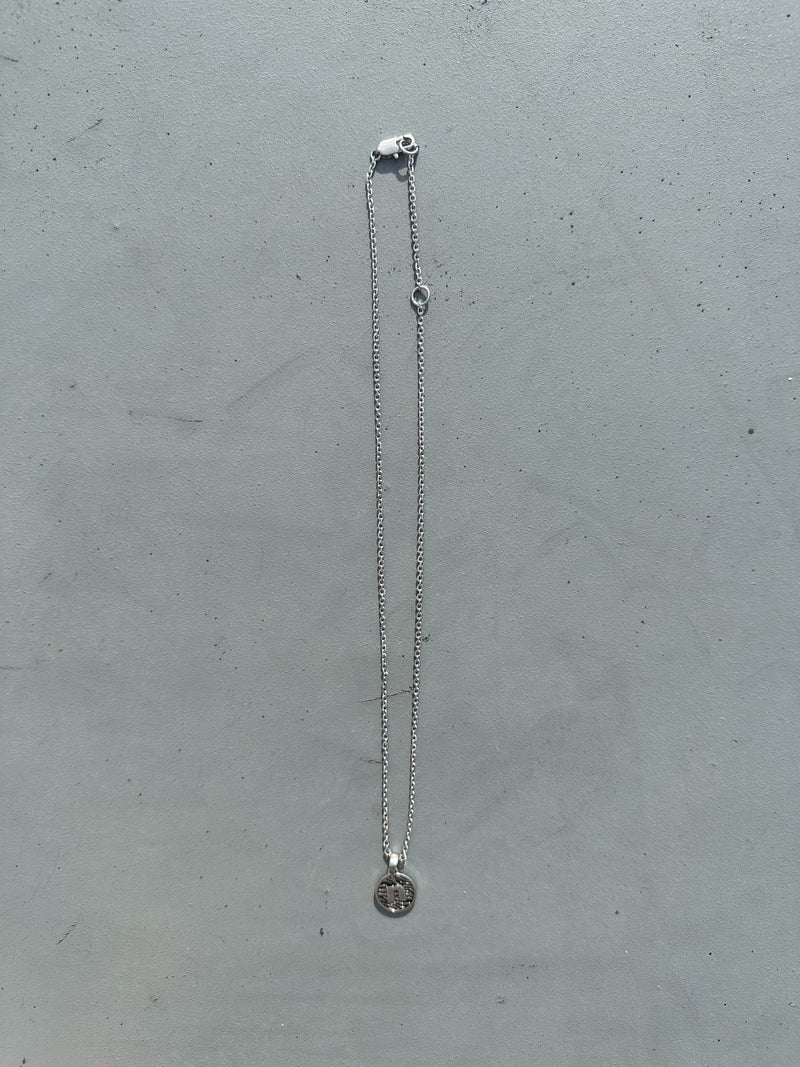 N Logo Pattern Necklace