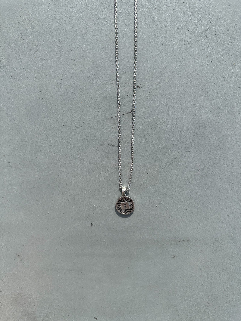 N Logo Pattern Necklace