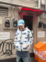 Star Logo Reversible Zip Hoodie