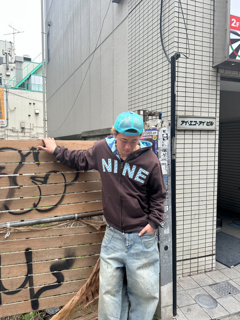 Star Logo Reversible Zip Hoodie