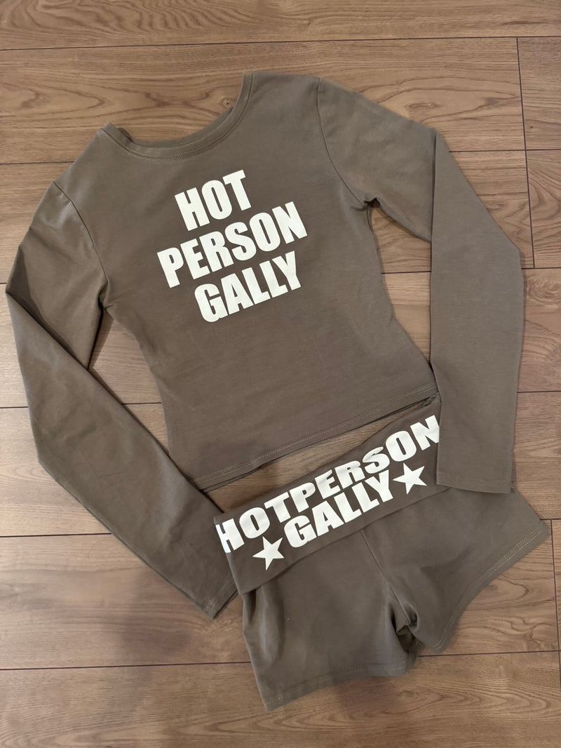 미니 긴팔 셋업 