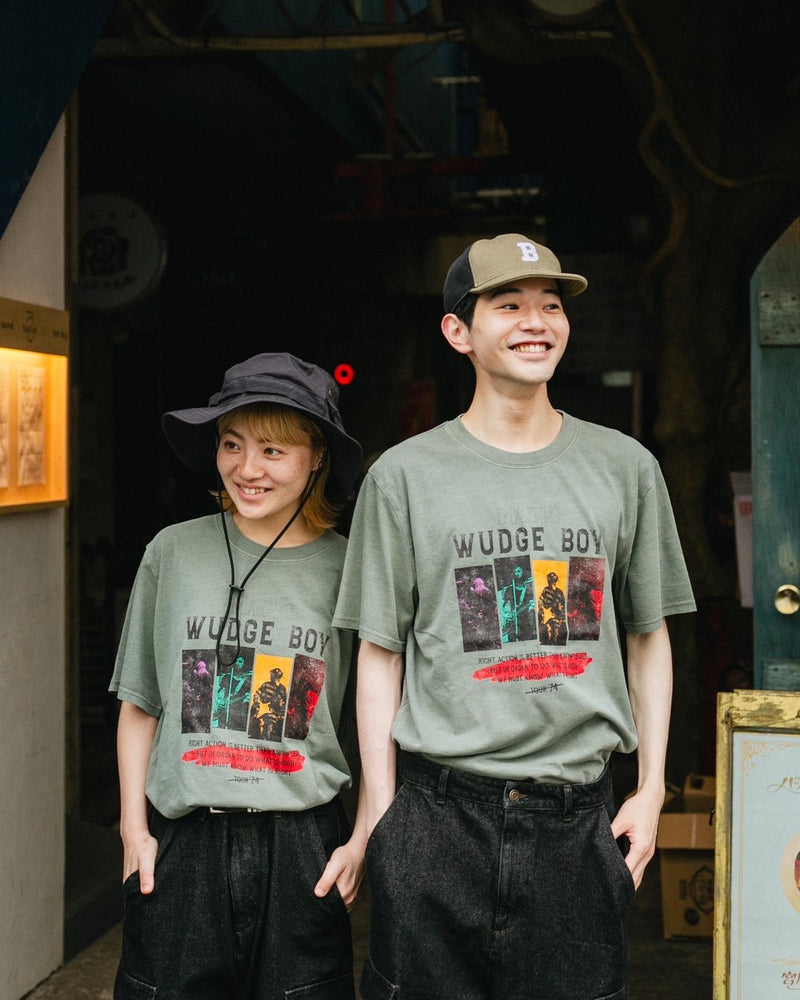 WudgeBoy pigment band tour Tee – YZ