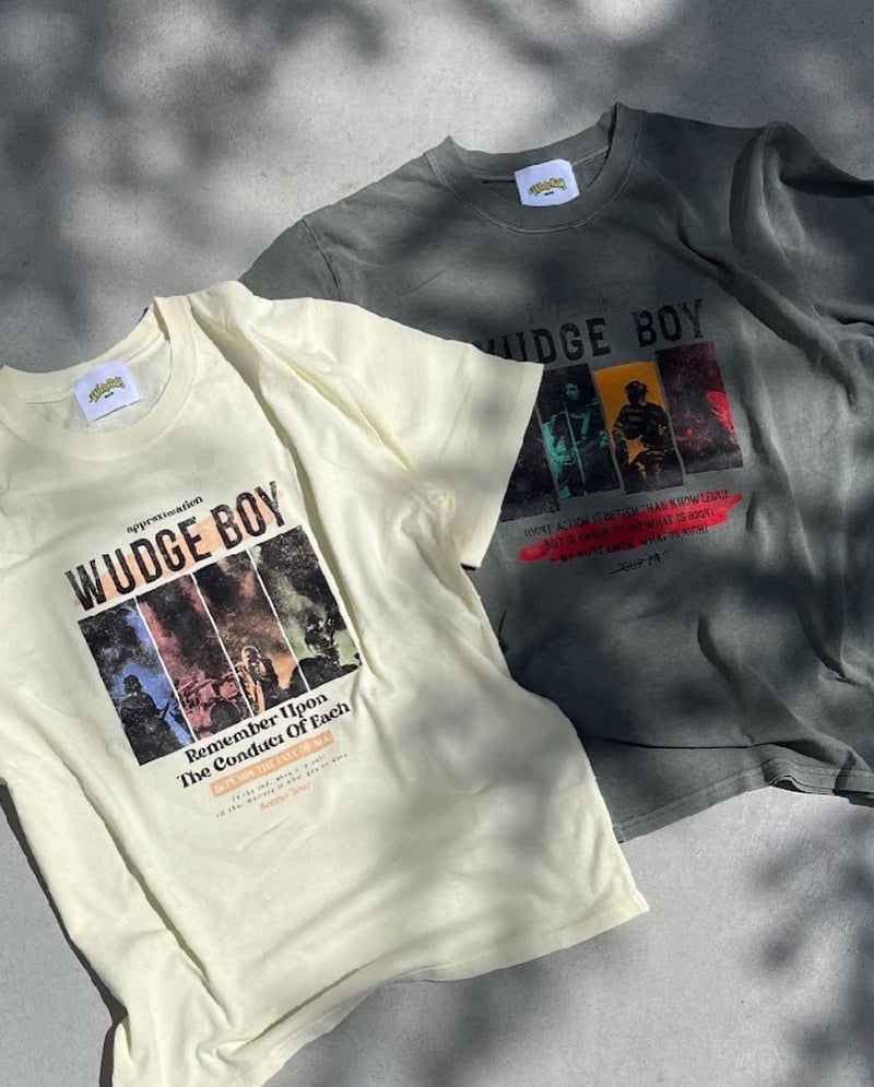 WudgeBoy pigment band tour Tee