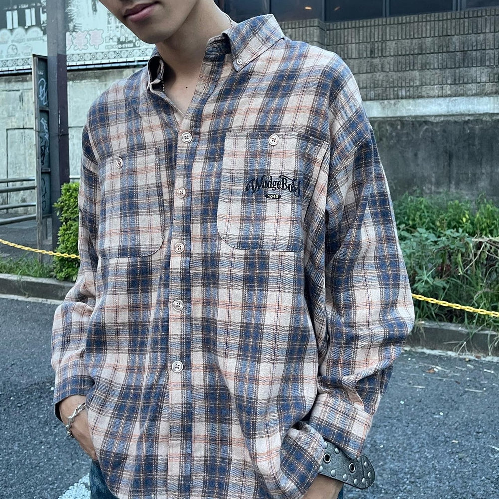Double Pocket Check Shirt – YZ
