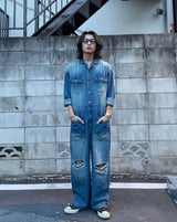 denim jump suit