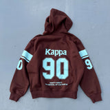 9090 × Kappa Emblem Zip Hoodie