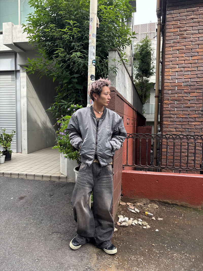 Rhinestone Gila Gila Denim Pants