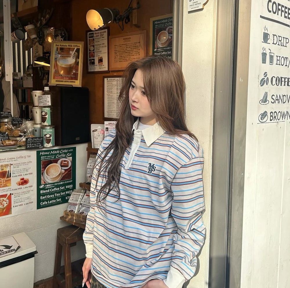 border polo shirt – YZ