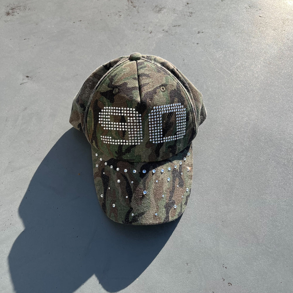 9090 girl Numbering Studs Cap 迷彩柄 Numbering Studs Cap【9090 girl】 – YZ