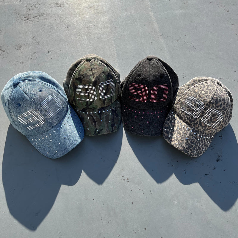 Numbering Studs Cap【9090 girl】