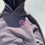 90 Logo Original Cropped Hoodie 【9090 girl】