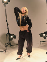90 Logo Glitter Sweat Pants 【9090girl】 – YZ 