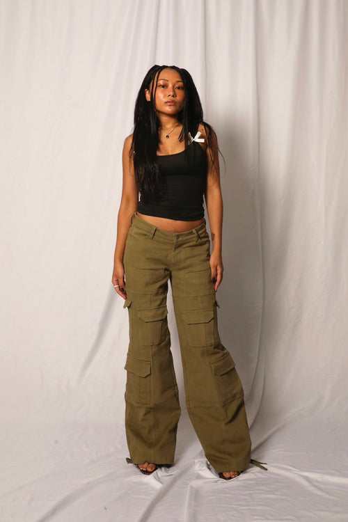 【Gally Roll】dreamy cargo pants