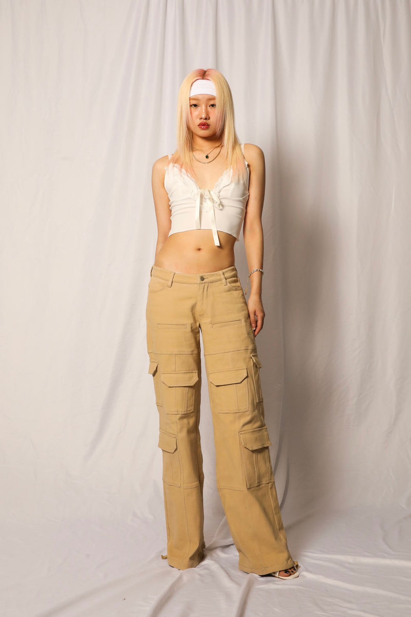 【Gally Roll】dreamy cargo pants