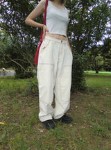 Bicolor Painter Pants