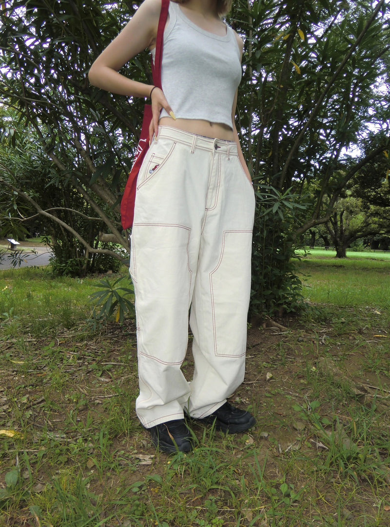 Bicolor painter pants