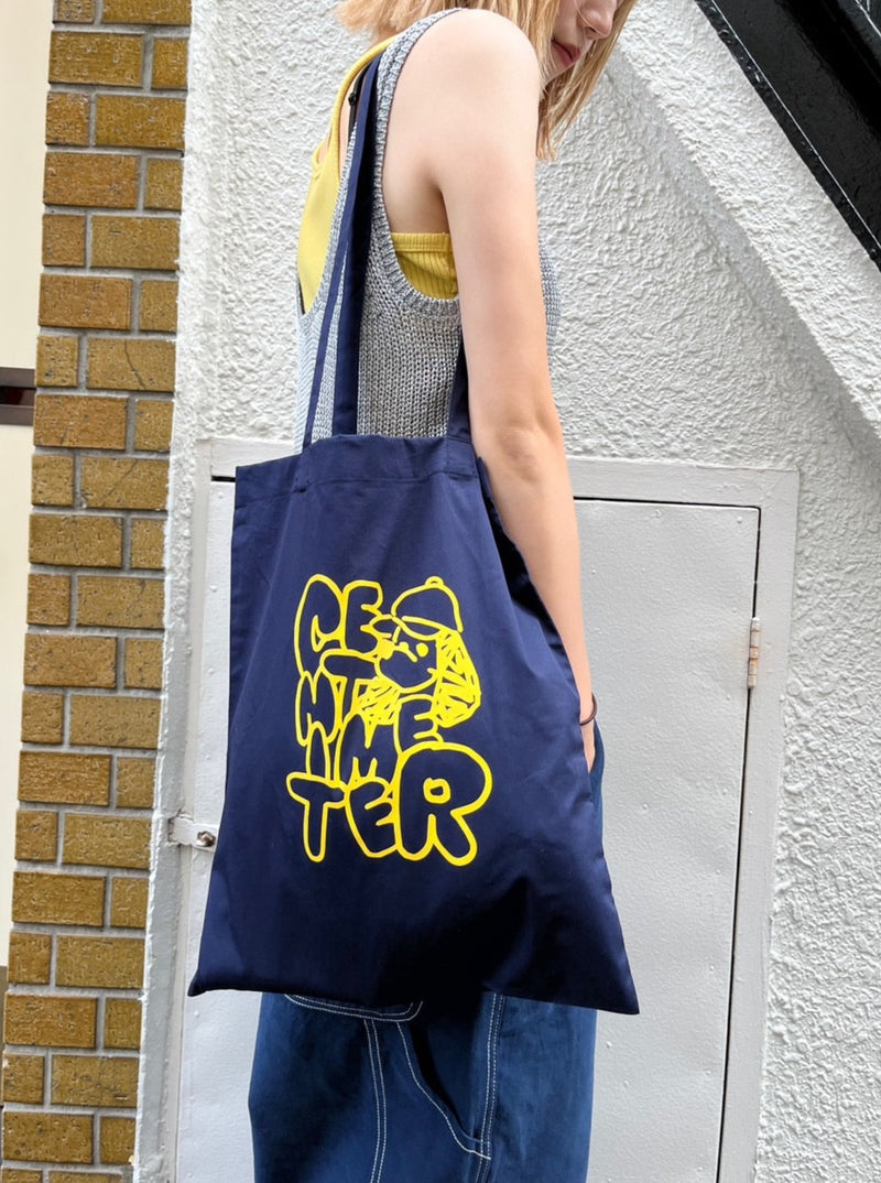 doodle logo tote bag