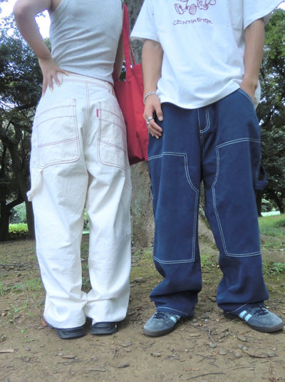 Bicolor Painter Pants