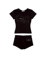 G&R mini tee shorts set 
