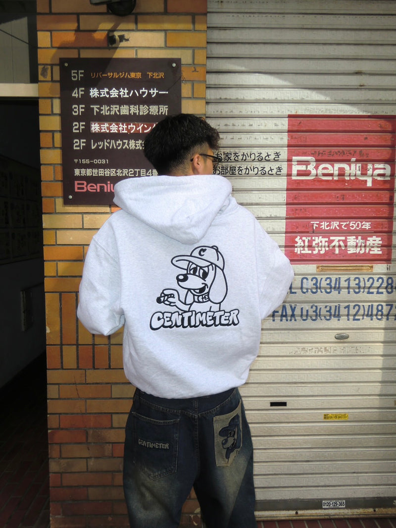 CMT ruler pigment zip hoodie（発送予定：2024年11月下旬〜）