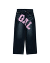 GAL paint baggy denim 