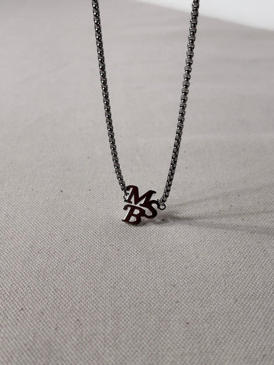 Logo Charm Necklace (316L)