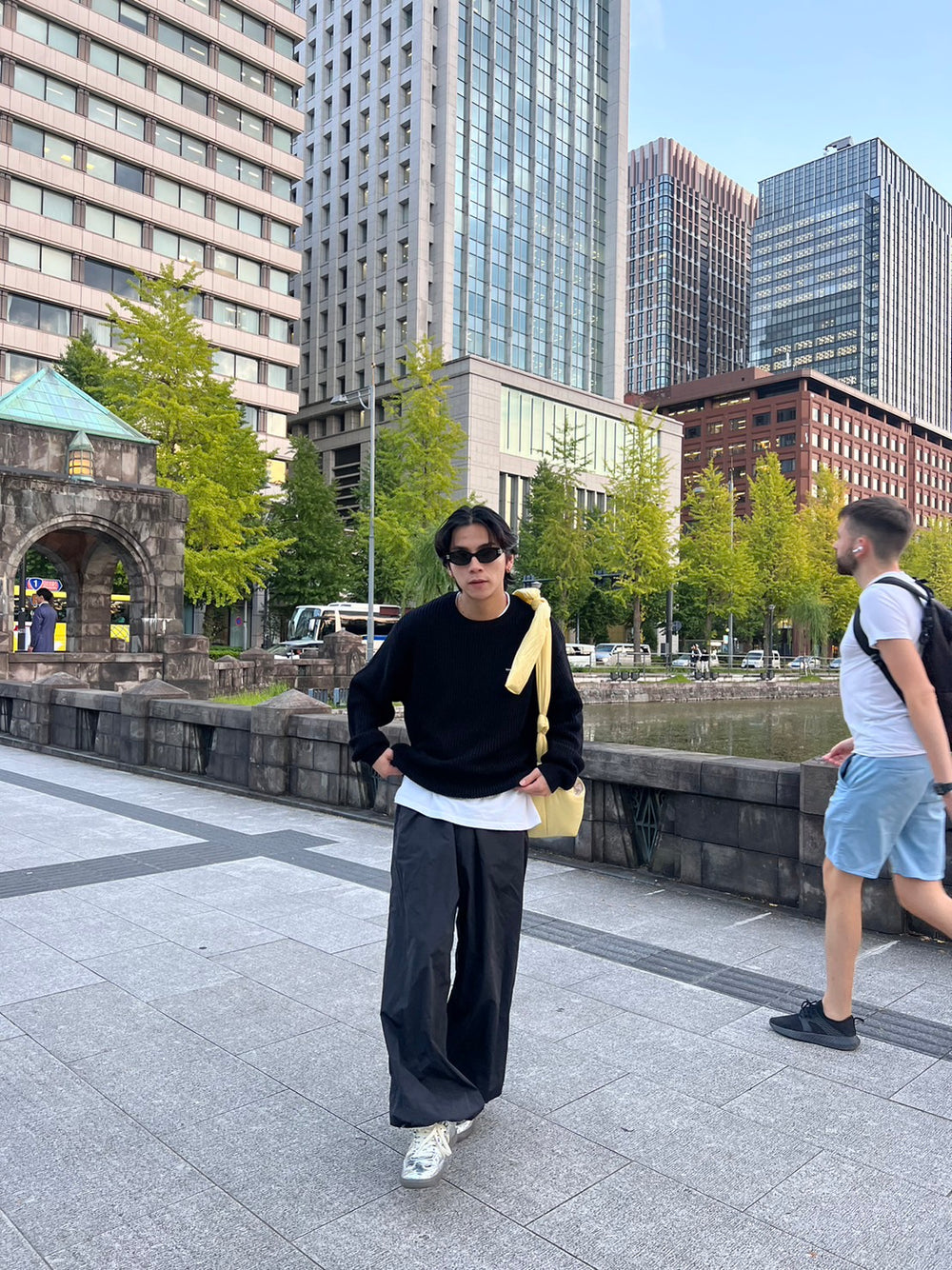 Nylon setup pants – YZ