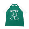 岩石raglan t