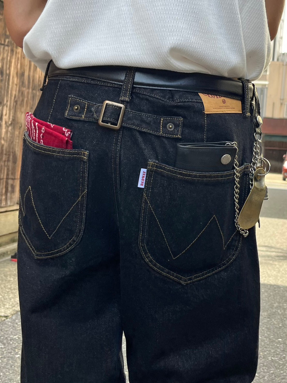 doubleknee denim pants – YZ