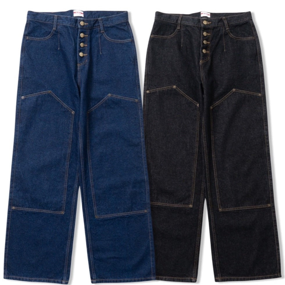 doubleknee denim pants – YZ