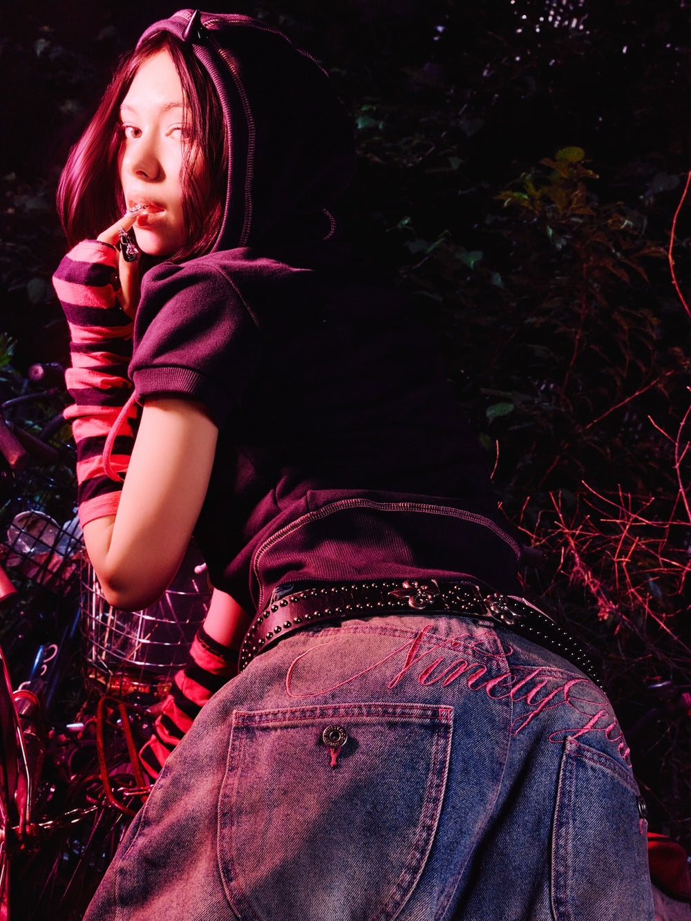 Ninety Girl Logo Buggy Jorts – YZ