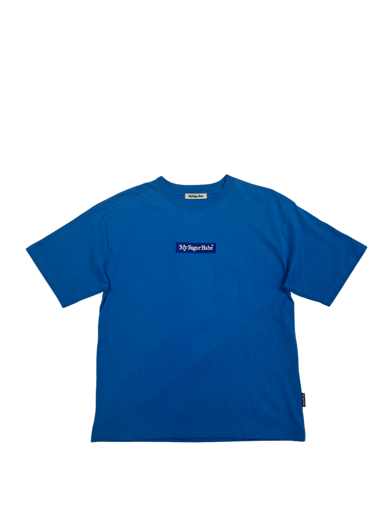 embroidery box logo tee