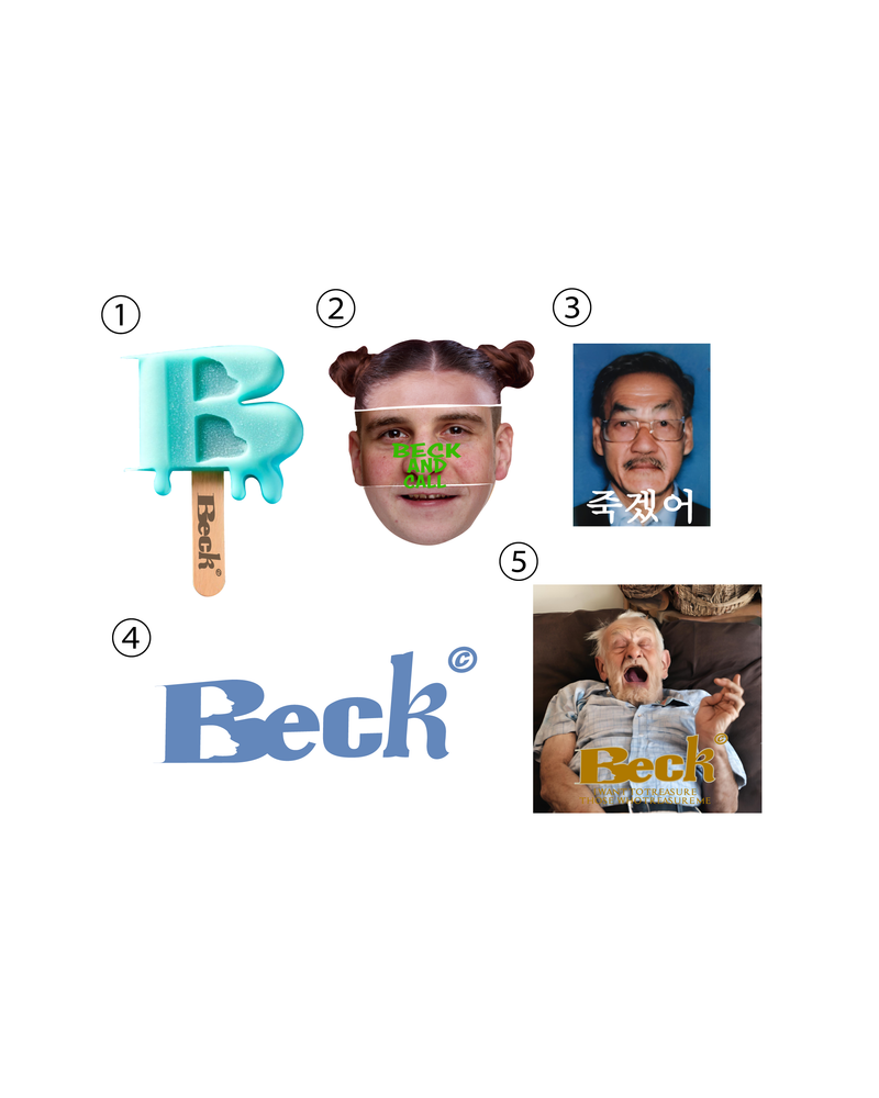 Beck Vinyl Sticker Beck sticker pack – YZ