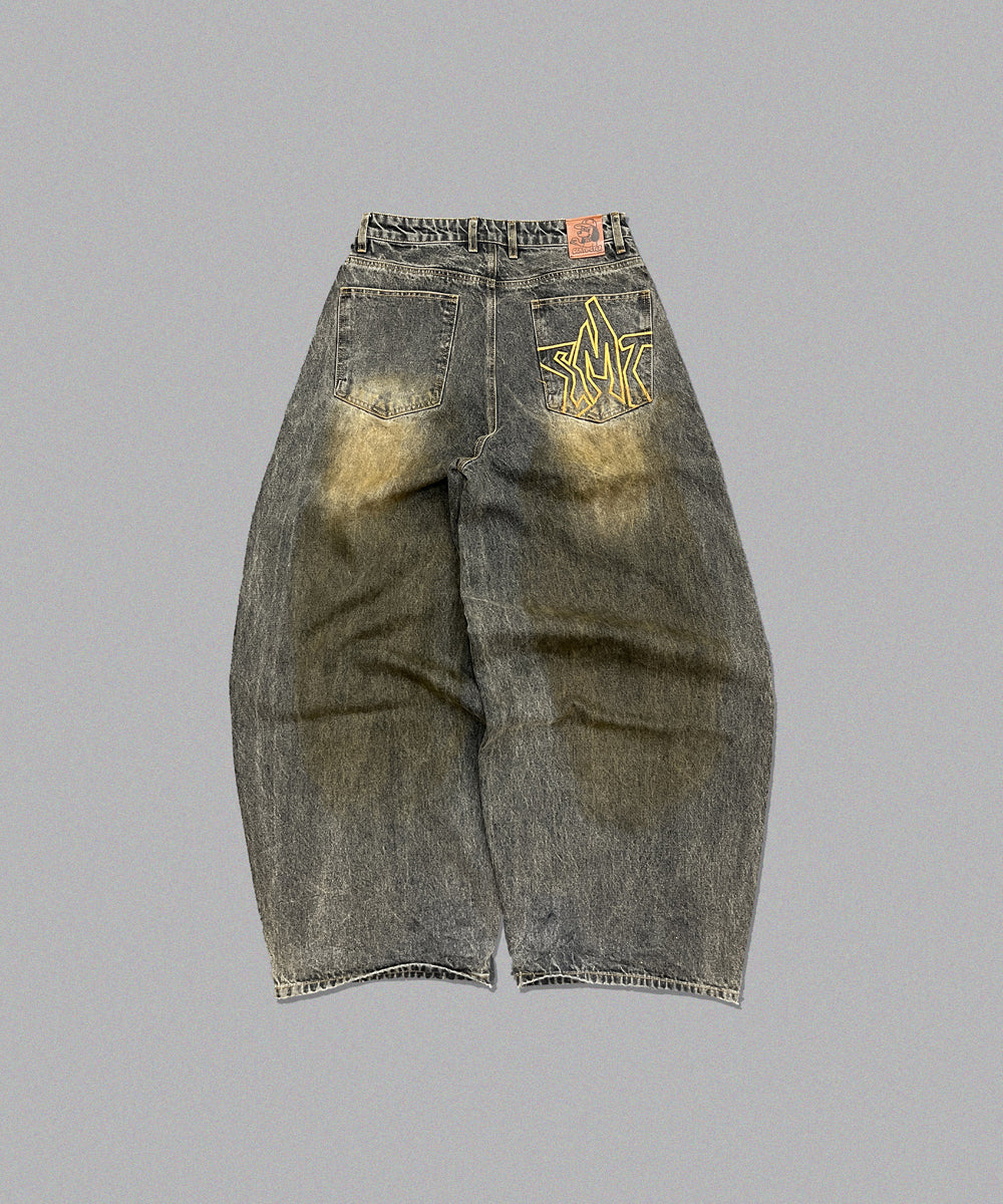 ぼんじょる Balloon muddy denim – YZ