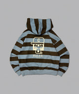 Boxy ruler assorted zip hoodie