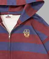 Boxy ruler assorted zip hoodie