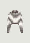 ESTHER STRIPE COLLAR KNIT 