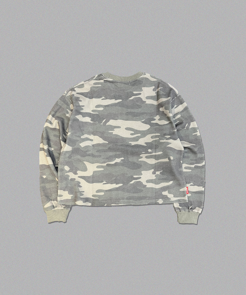 Tribal thermal long tee