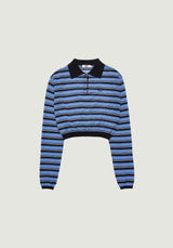 ESTHER STRIPE COLLAR KNIT 