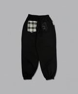 CMT ruler check sweat pants