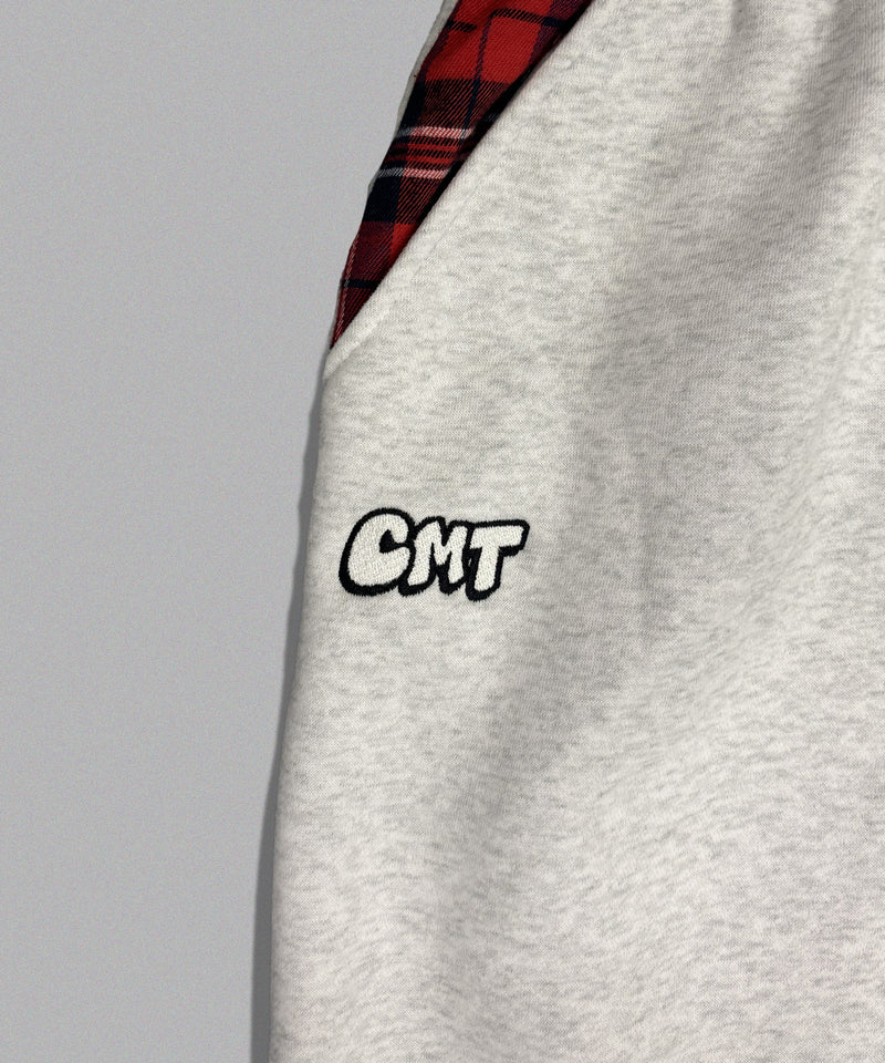 CMT ruler check sweat pants