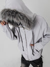 Asymmetry Sweat Fur Hoodie 