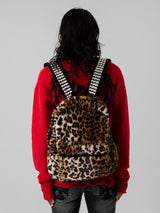 スタッズレオパードバックパック 