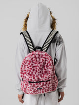 スタッズレオパードバックパック 