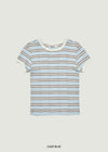 NANCY STRIPE H/S T恤 
