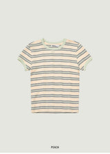 NANCY STRIPE H/S T恤 
