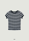 NANCY STRIPE H/S T恤 